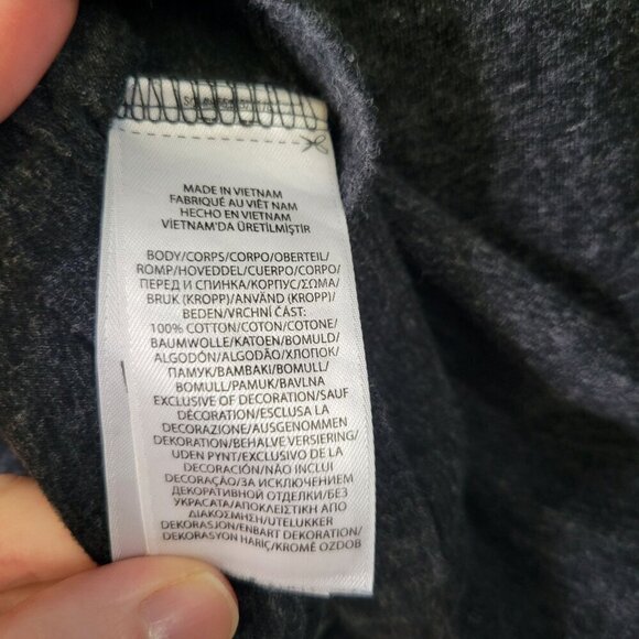 Polo Ralph Lauren Men's Long Sleeve Heather Gray 100% Cotton Shirt Size 2XLT - Picture 12 of 12